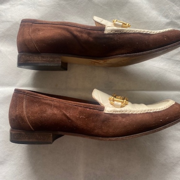Joan Halpern Leather and Suede Loafer - Picture 7 of 10